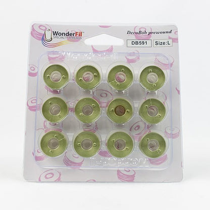 DecoBob Bobbins Prewound - 591 Sage