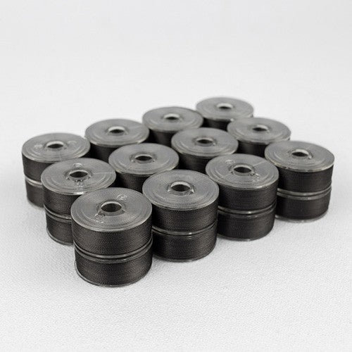 DecoBob Bobbins Prewound - 168 Charcoal