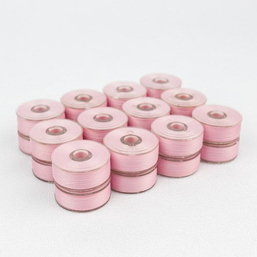 Pink Thread Bobbin DecoBob Bobbins Prewound - 205 Soft Pink – Quilted Joy
