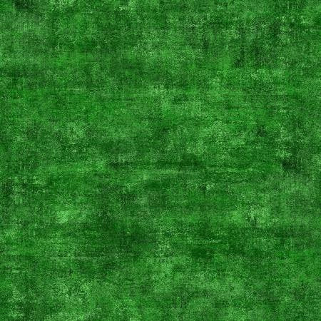 Fresco Emerald 108" Wide Quilt Backing Fabric by Michael Miller Fabrics features a textured green background with mottled shades, offering a uniform abstract pattern—perfect for wide quilt backings.