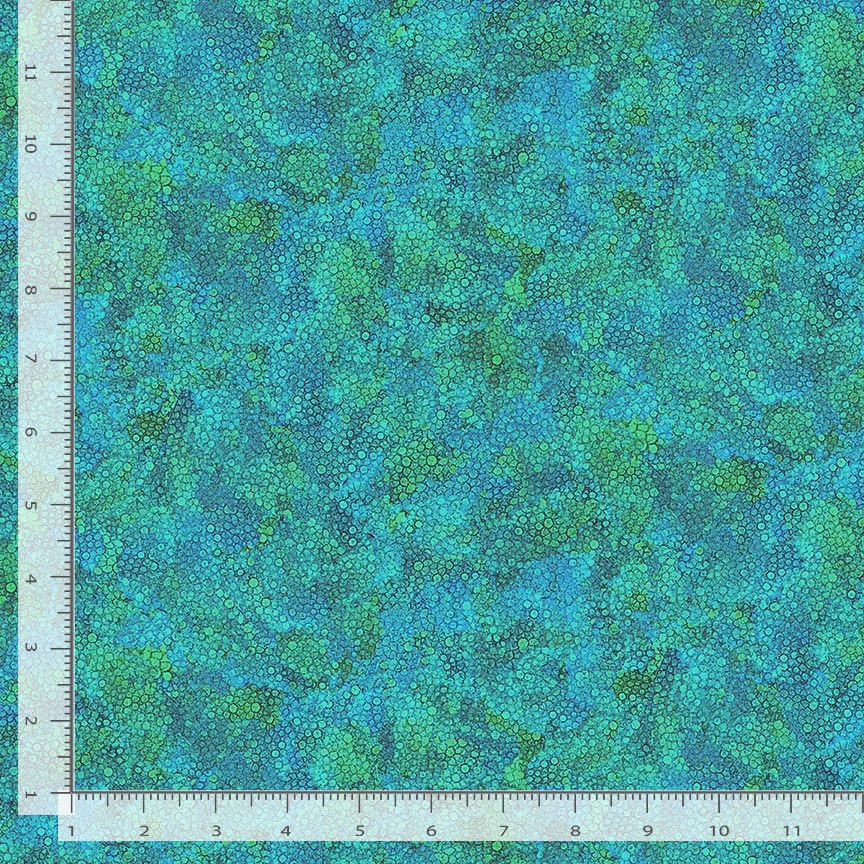 Dragonfly Illusion Blue Bubble Texture Fabric Yardage