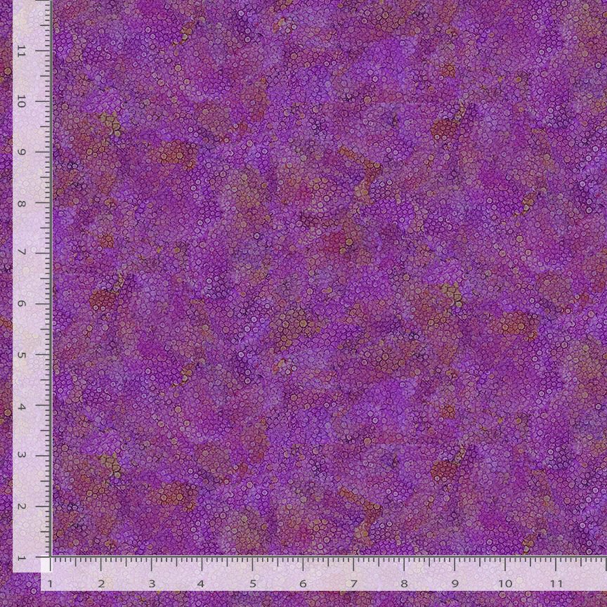 Dragonfly Illusion Purple Bubble Texture Fabric Yardage