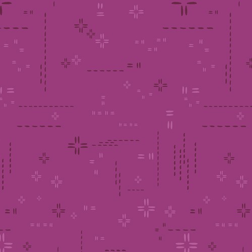 Decostitch Elements Orchid Berry Fabric Yardage