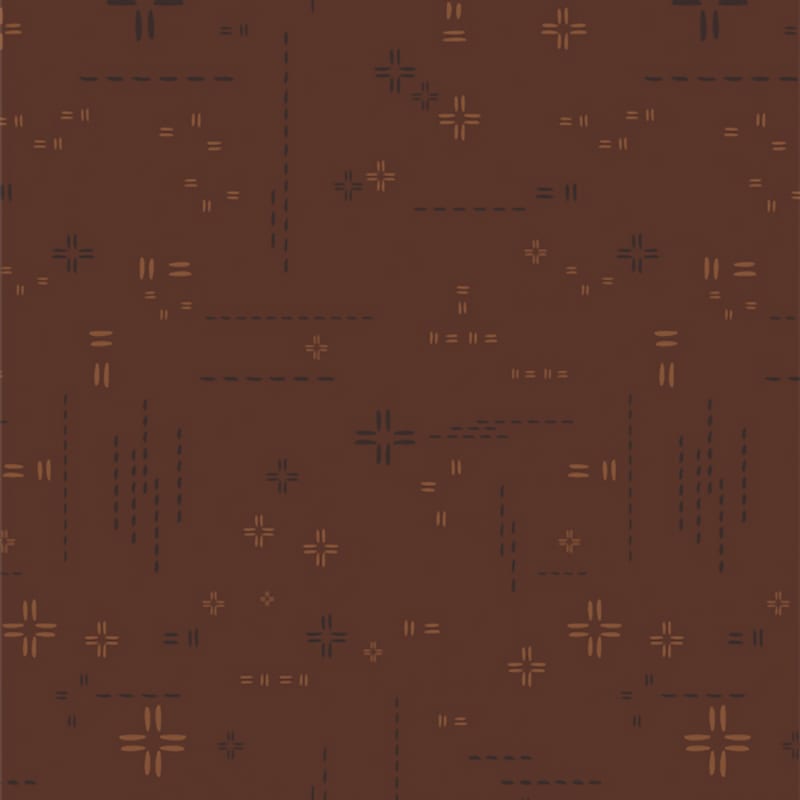 Decostitch Elements Fudge Brownie Fabric Yardage