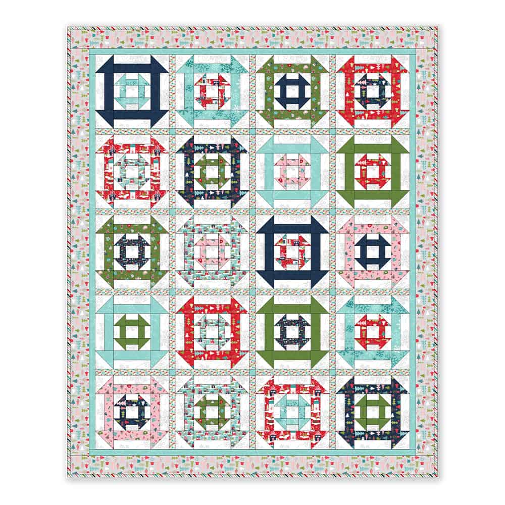 Dashing Through the Snow Quilt Kit