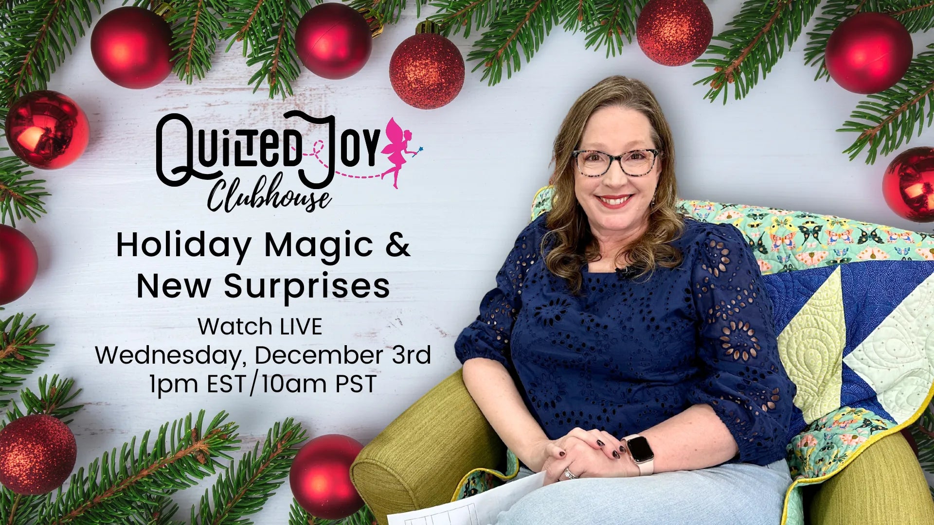 Load video: Quilted Joy Clubhouse