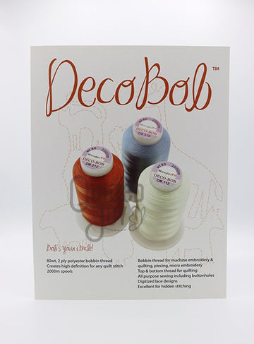 DecoBob Color Chart - quilting supply from Quilted Joy