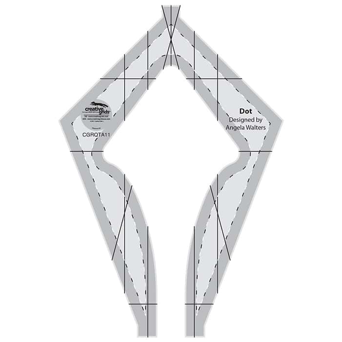 image of Dot Machine Quilting Ruler