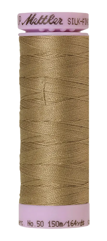 Mettler Cotton Silk Finish 50wt 150m Dried Clay