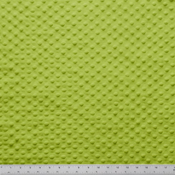 Minky Dots Apple Green 60" Wide Quilt Backing Fabric - wide quilt backing fabric for longarm quilting