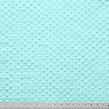 Minky Dots Aquamarine 60" Wide Quilt Backing Fabric - wide quilt backing fabric for longarm quilting