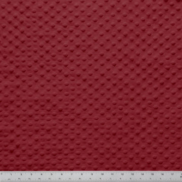 Minky Dots Burgundy 60" Wide Quilt Backing Fabric - wide quilt backing fabric for longarm quilting