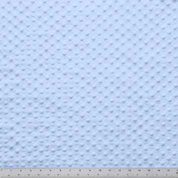 Minky Dots Light Blue 60" Wide Quilt Backing Fabric - wide quilt backing fabric for longarm quilting