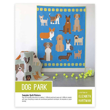 Dog Park Pattern - image 1 - quilting supply from Quilted Joy