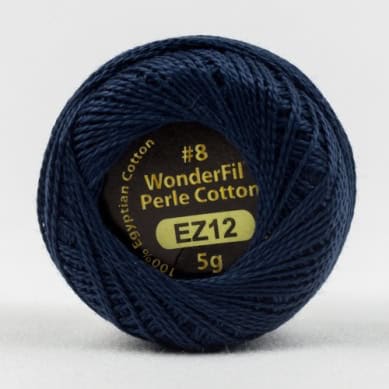 Wonderfil Eleganza Perle Cotton Navy EZ12