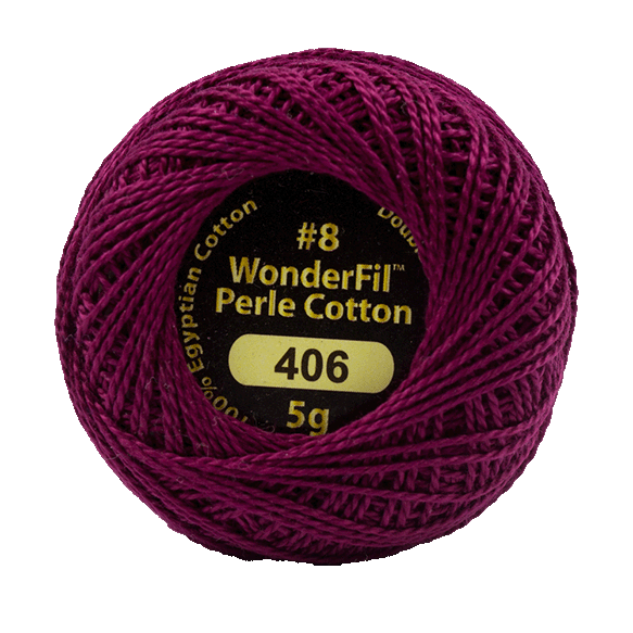 Eleganza Perle Cotton Grape Jelly 406