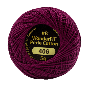 Eleganza Perle Cotton Grape Jelly 406