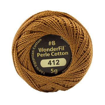 Eleganza Perle Cotton Cured Leather 412
