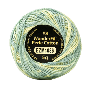 Wonderfil Eleganza Variegated Perle Cotton Pastel Landscape 1036