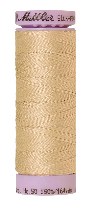Mettler Cotton Silk Finish 50wt 150m Eggshell