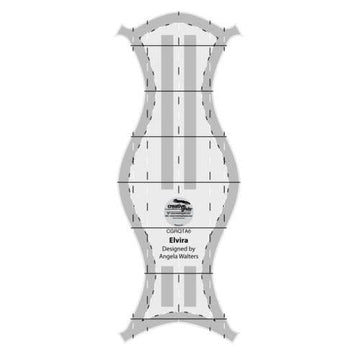 Elvira Machine Quilting Ruler