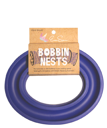 Eversewn Blue Bobbin Nest - quilting machine bobbin