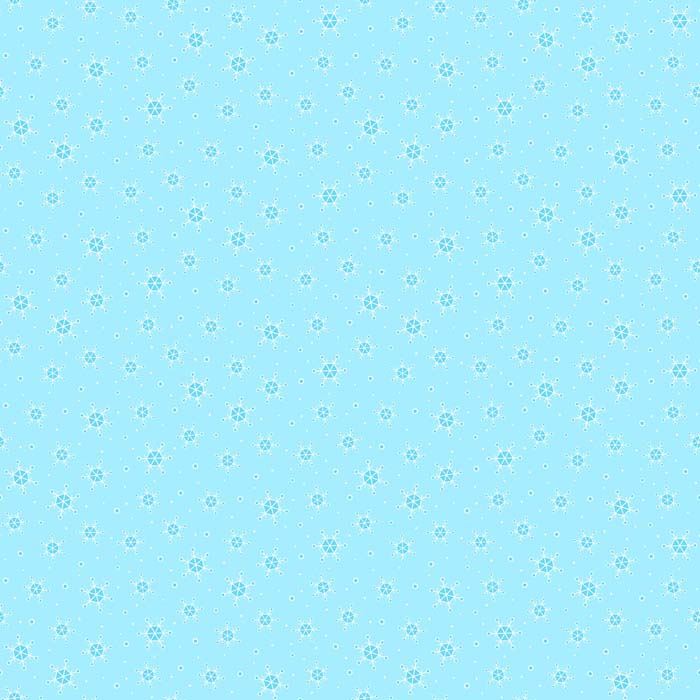 Feelin' Frosty Light Blue Snowflakes Flannel Fabric Yardage