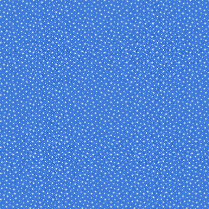 Feelin' Frosty Blue Snowflakes Flannel Fabric Yardage