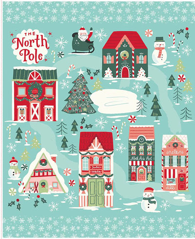 The North Pole Flannel Panel