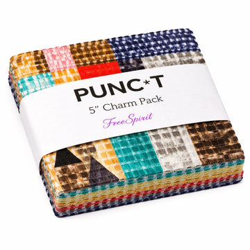 PUNC*T 5" Charm Pack - image 1 - quilting supply from Quilted Joy