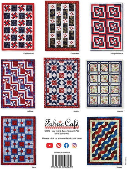 Make it Patriotic With 3-Yard Quilts Back Cover