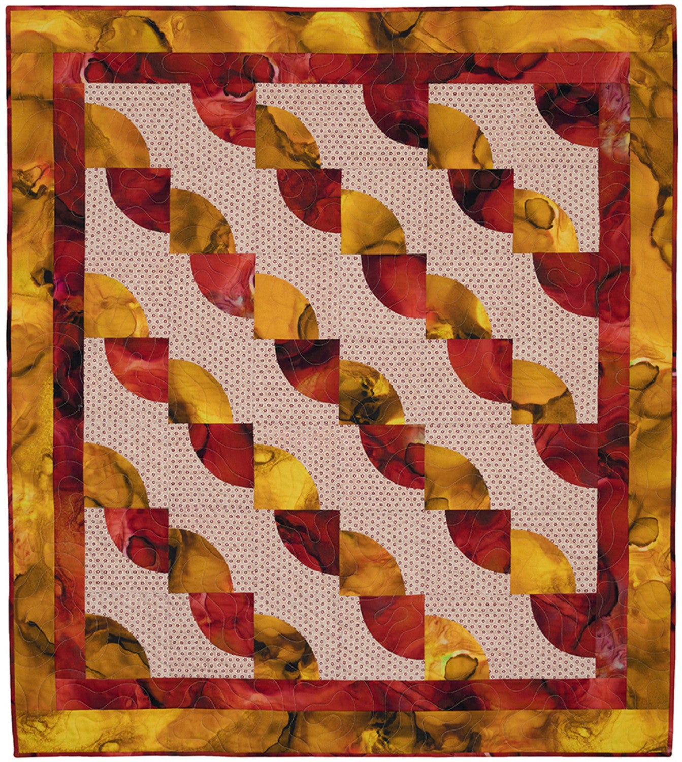 Curve Appeal With 3 Yard Quilts Product Photo