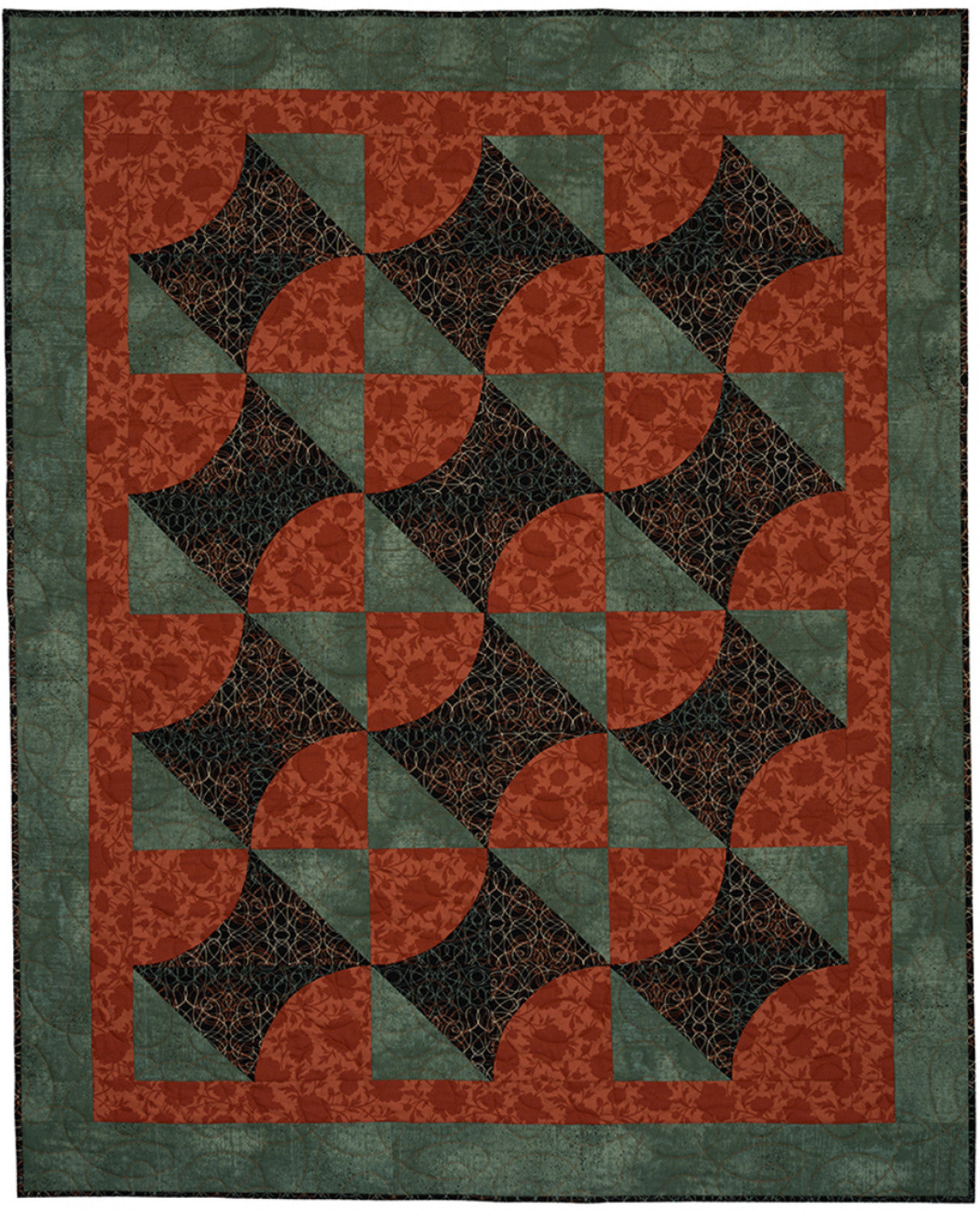 Curve Appeal With 3 Yard Quilts Product Photo