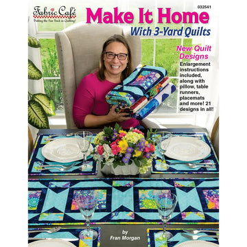Make It Home with 3-Yard Quilts - image 1 - quilting supply from Quilted Joy