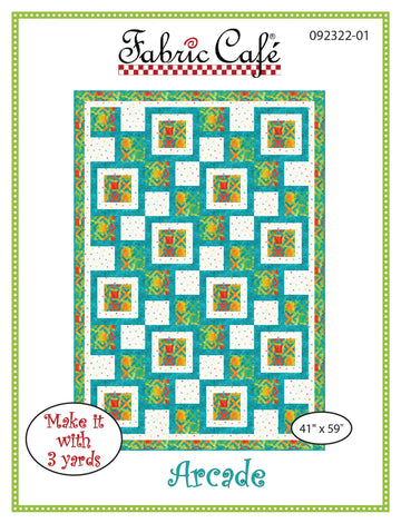 Arcade 3 Yard Quilt Pattern - image 1 - quilting pattern with step-by-step instructions