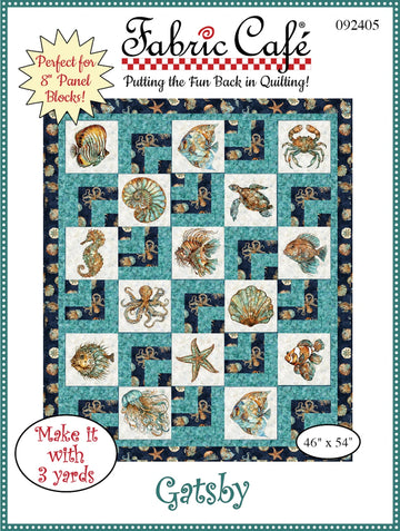 Gatsby 3 Yard Quilt Pattern - image 1 - quilting pattern with step-by-step instructions