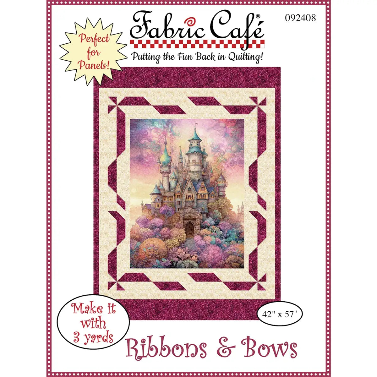 Ribbons & Bows 3-Yard Quilt Pattern