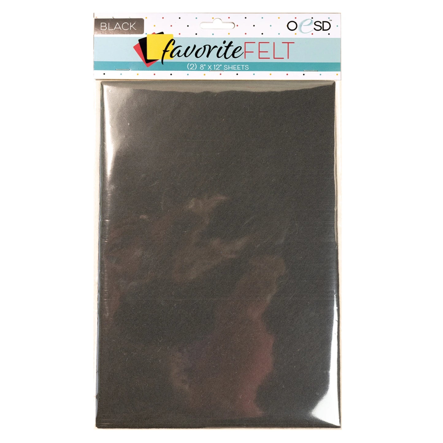 OESD Favorite Felt Black 2pk