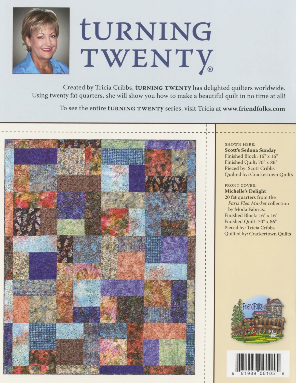 The Original Turning Twenty - image 2 - quilting supply from Quilted Joy