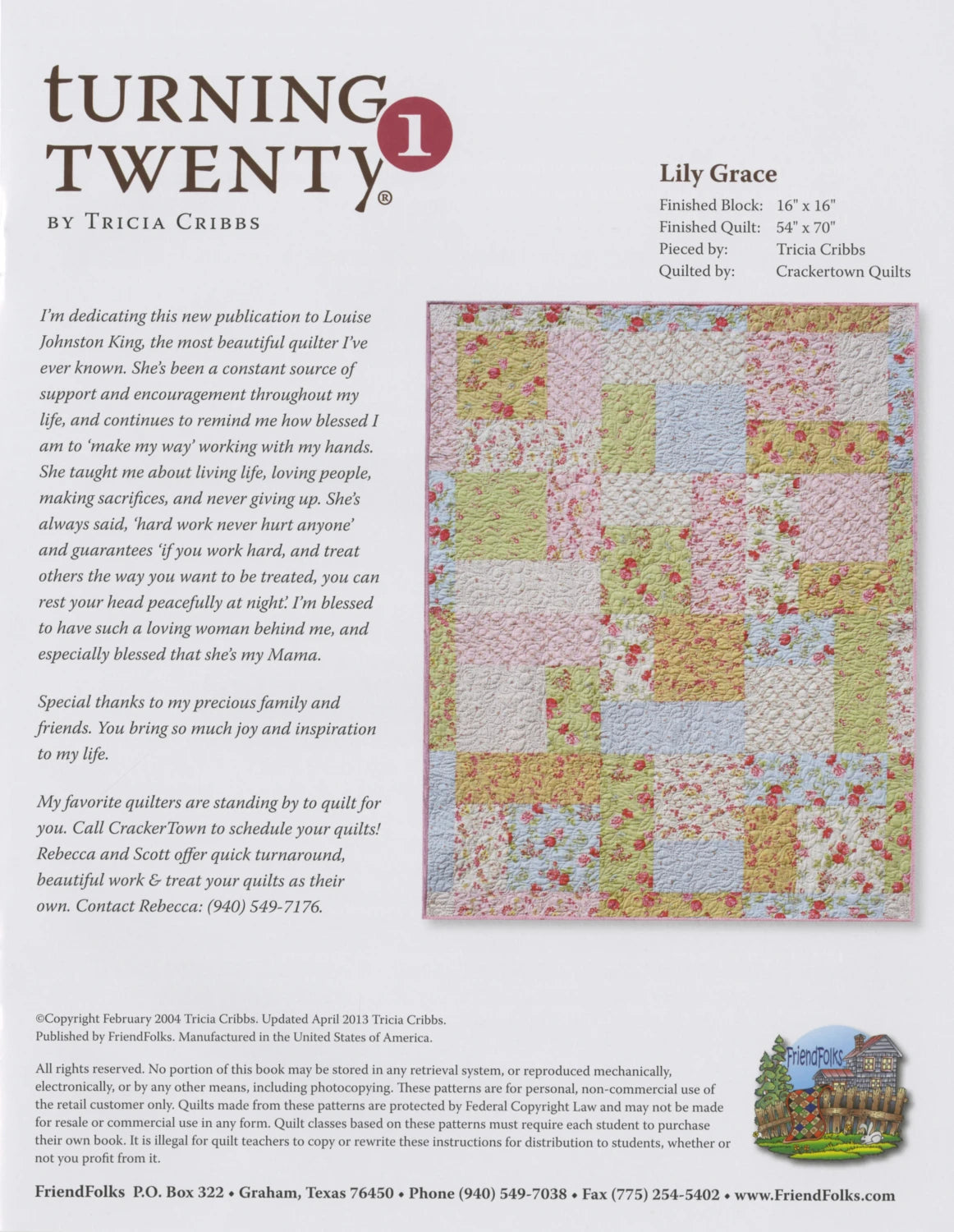 The Original Turning Twenty - image 4 - quilting supply from Quilted Joy