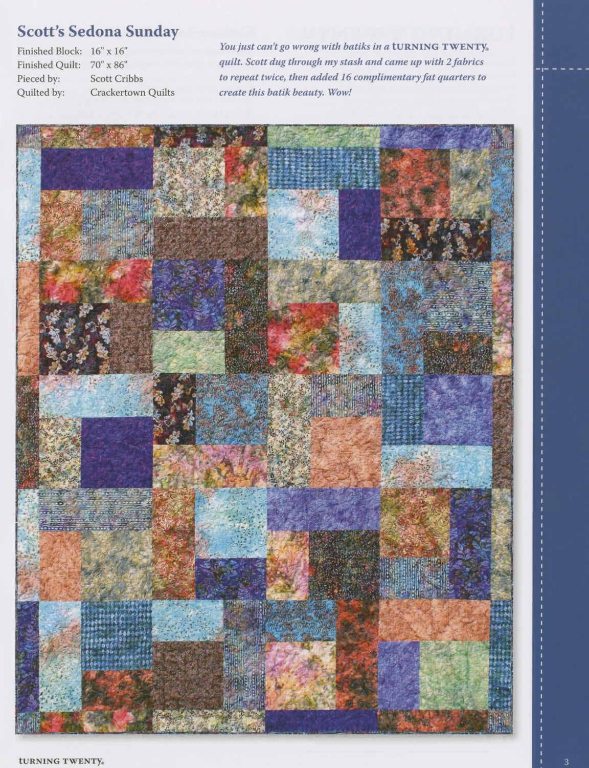 The Original Turning Twenty - image 5 - quilting supply from Quilted Joy