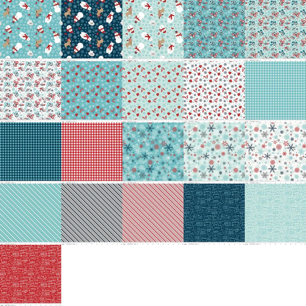 A Perfect Winter Fat Quarter Bundle