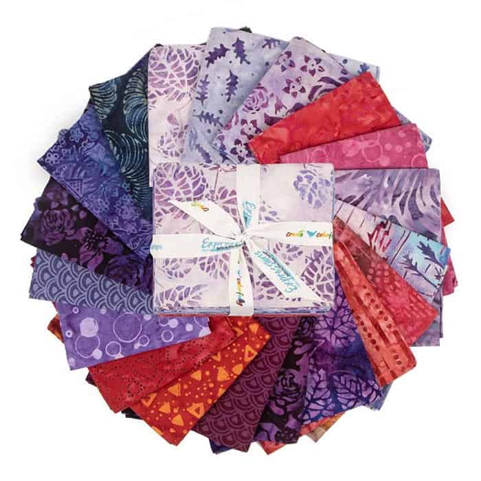 Expressions Batiks Be Mine Fat Quarter Bundle