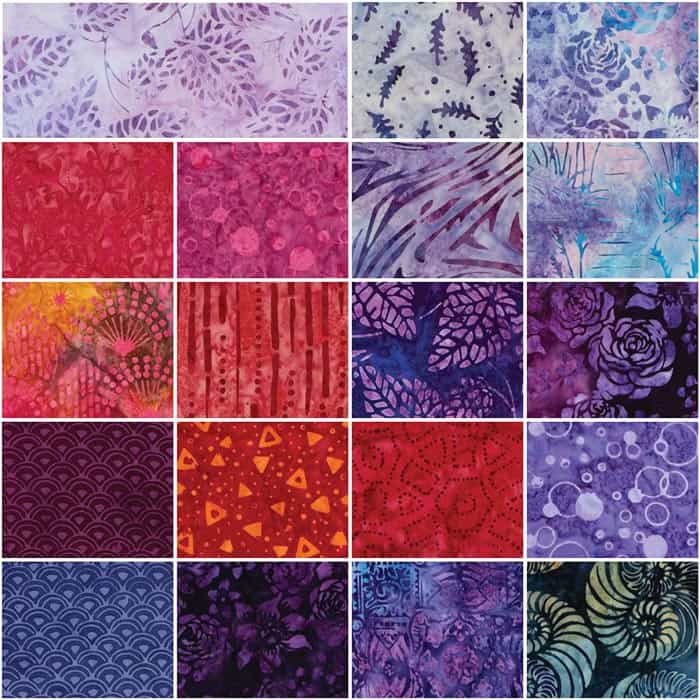 Expressions Batiks Be Mine Fat Quarter Bundle