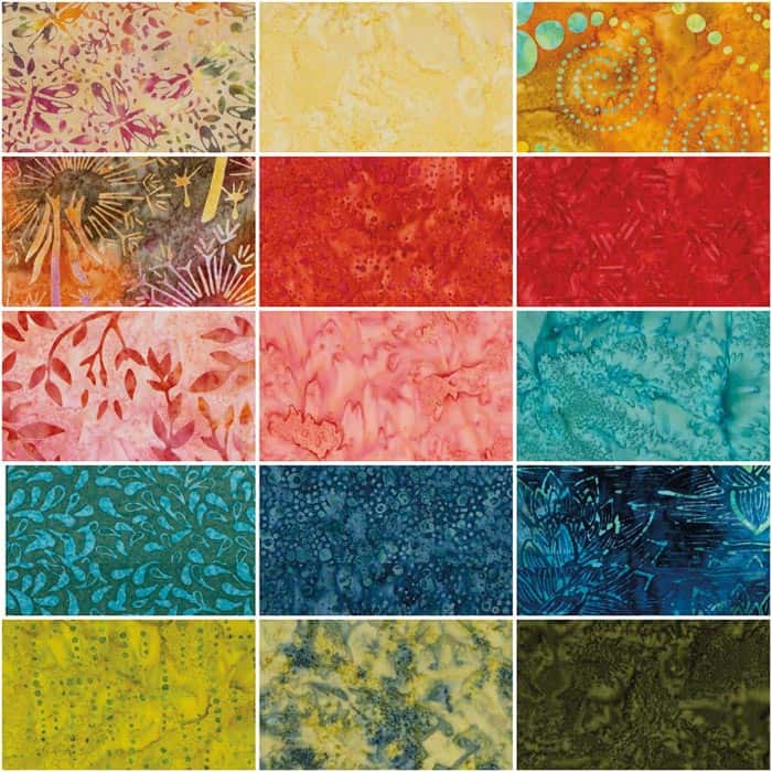 Expressions Batiks Expressions Fat Quarter Bundle