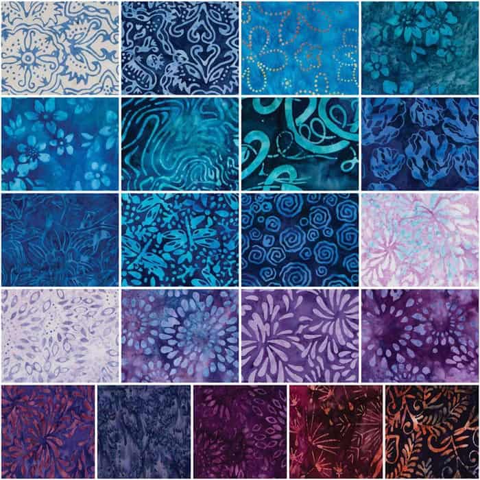 Expressions Batiks Majesty Fat Quarter Bundle