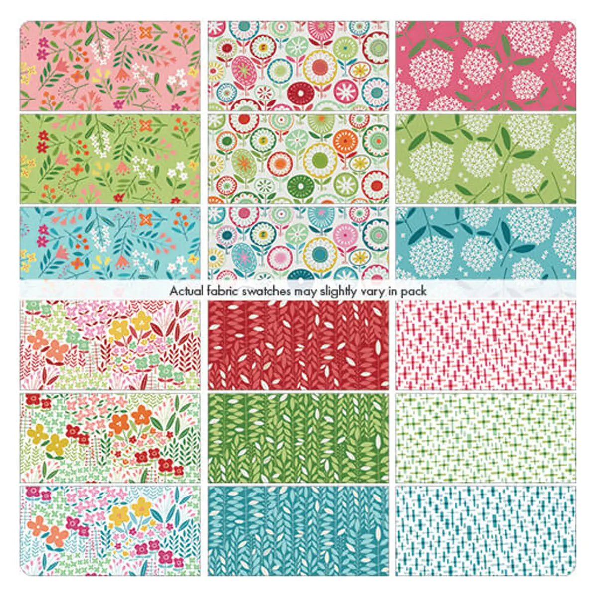 Blooming Color I Fat Quarter Bundle 18pc