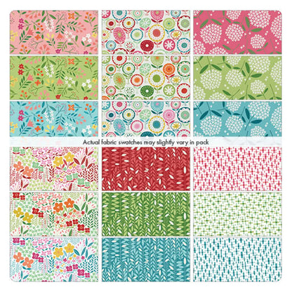 Blooming Color I Fat Quarter Bundle 18pc