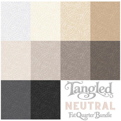 Tangled Neutral Fat Quarter Bundle