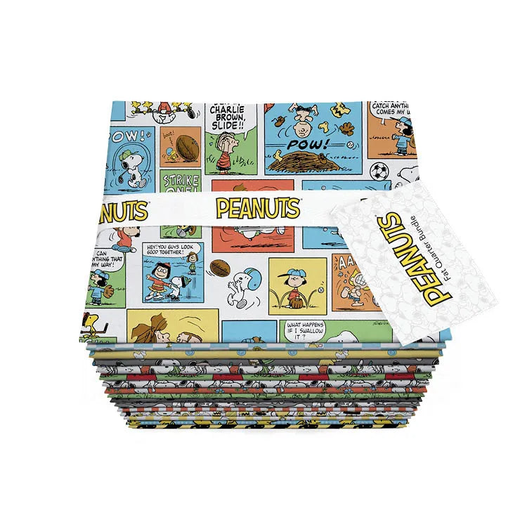 Peanuts Fat Quarter Bundle - fat quarter quilt fabric bundle